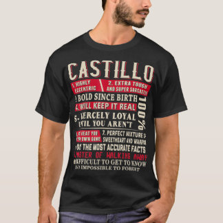 Castillo Name Gift Castillo  Castillo Surname  Tシャツ