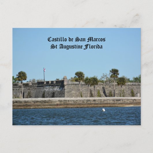 Castilo de San Marcos St Augustine FL写真 ポストカード (正面)