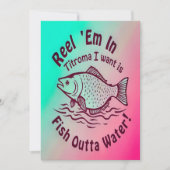 Casting a Line for Fun 招待状 (正面)