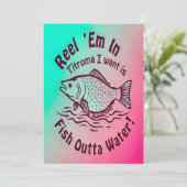 Casting a Line for Fun 招待状 (スタンド正面)