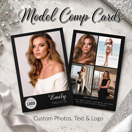 Casting Call Comp Cards | ロゴ入り5枚セット 招待状