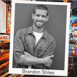 Casting Call Headshots 8x10白黒変換 フォトプリント