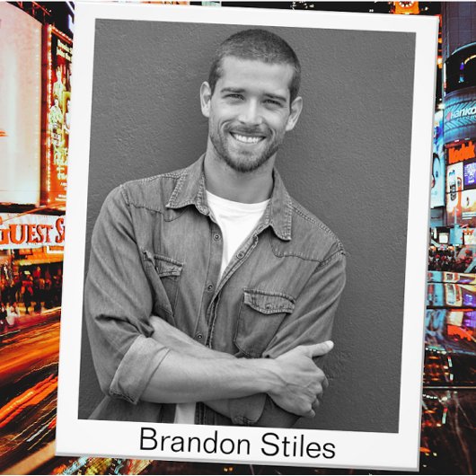 Casting Call Headshots 8x10白黒変換 フォトプリント