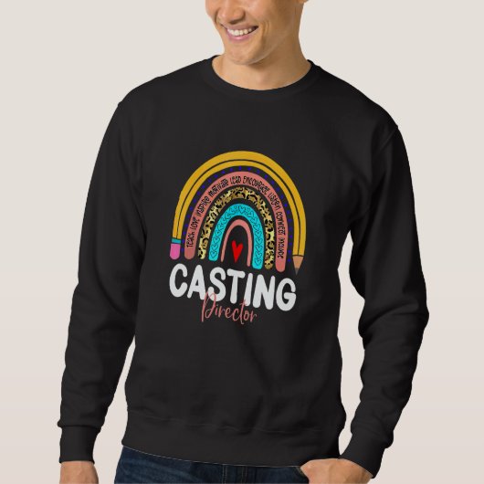 Casting Director Rainbow News Media Production Com スウェットシャツ (正面)