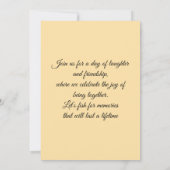 Casting Joy 招待状 (裏面)