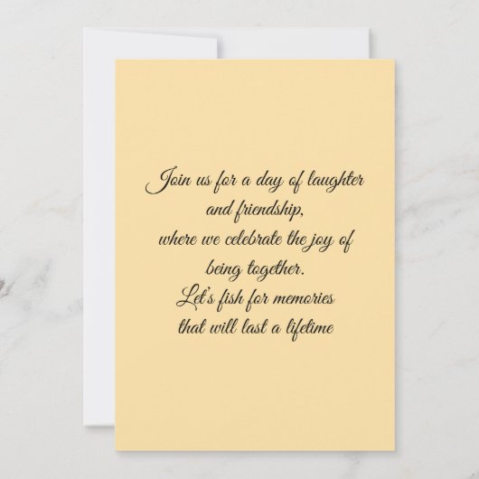 Casting Joy 招待状 (裏面)