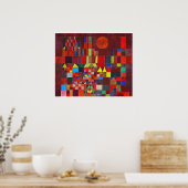 Castle and Sun, Paul Klee ポスター (キッチン)