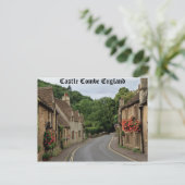 Castle Combe Englandの高精細な写真 ポストカード (スタンド正面)