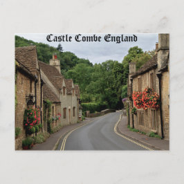Castle Combe Englandの高精細な写真 ポストカード
