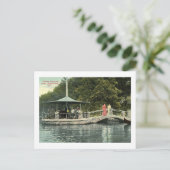 Castle Edward, Lake Hopatcong, NJヴィンテージ ポストカード (スタンド正面)