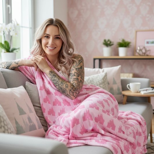 Castle Fleece Blanket フリースブランケット