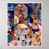 Castle Garden, Paul Klee ポスター (正面)