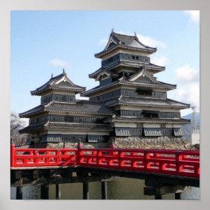 Castle in Japan ポスター