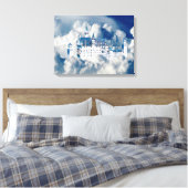 Castle in the Clouds キャンバスプリント (インサイチュ (寝室))
