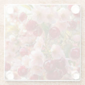 Castle Invitation Glass Coaster, Romantic Wedding  ガラスコースター (裏面)