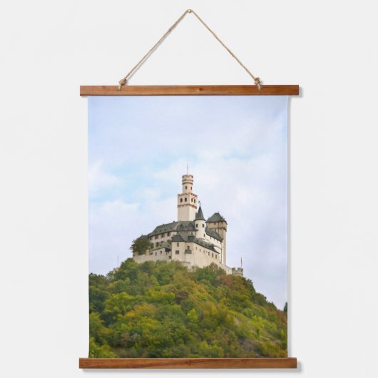 Castle Marksburg（ドイツ） 吊り下げ型タペストリー (正面)