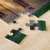 Castle Mespelbrunn Bavariaドイツ。 ジグソーパズル (側面)