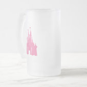 Castle Mug フロストグラスビールジョッキ (正面左)