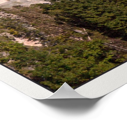 Castle Neuschwanstein from Marienbrucke – 英語 ポスター (角)