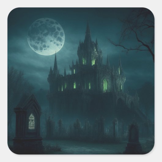 Castle of the Necromancer's Experiment スクエアシール (正面)