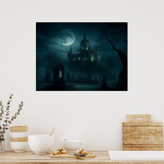 Castle of the Necromancer's Experiment ポスター (キッチン)