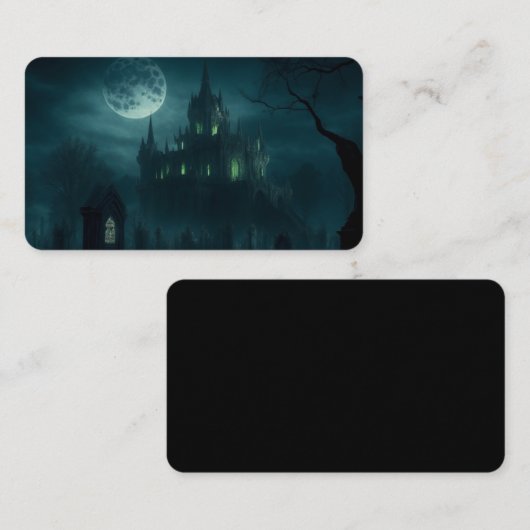 Castle of the Necromancer's Experiment Bookmark 名刺 (正面/裏面)