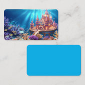 Castle of the Underwater Realm Bookmark 名刺 (正面/裏面)