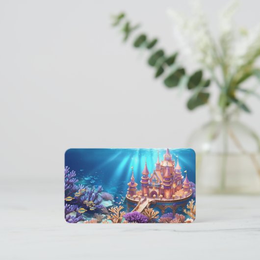 Castle of the Underwater Realm Bookmark 名刺 (スタンド正面)