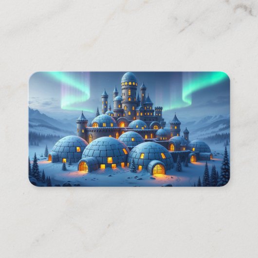 Castle of Winter Hearth Bookmark  名刺 (正面)