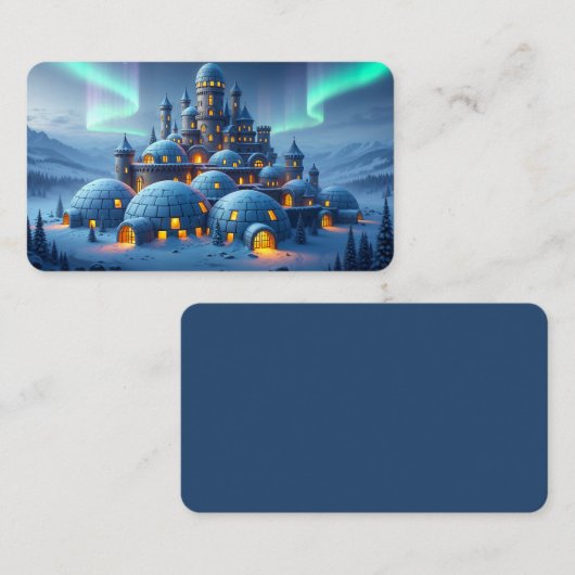 Castle of Winter Hearth Bookmark 名刺 (正面/裏面)