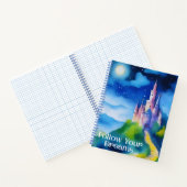Castle on a Hill, 後を追 Your Dreams Journal ノートブック (内部)