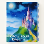 Castle on a Hill, 後を追 Your Dreams Journal ノートブック (裏面)