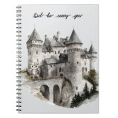 Castle Owl Be Seeing You ノートブック (正面)