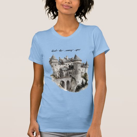 Castle Owl Be Seeing You Tシャツ (正面)