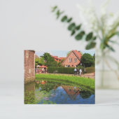 Castle Raesfeld （ドイツ）はがき ポストカード (スタンド正面)