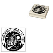 Castle Return Addres Stamp For Fairytail Wedding ラバースタンプ (押印)