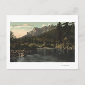 Castle Rockの景色 ポストカード (正面)