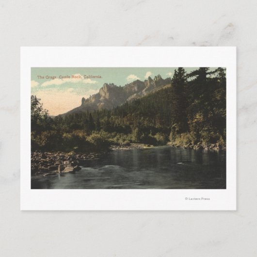 Castle Rockの景色 ポストカード (正面)