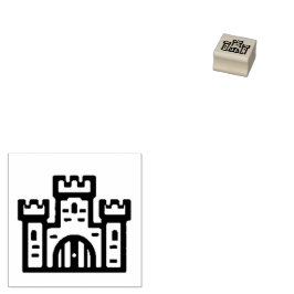 Castle Rubber Stamp ラバースタンプ
