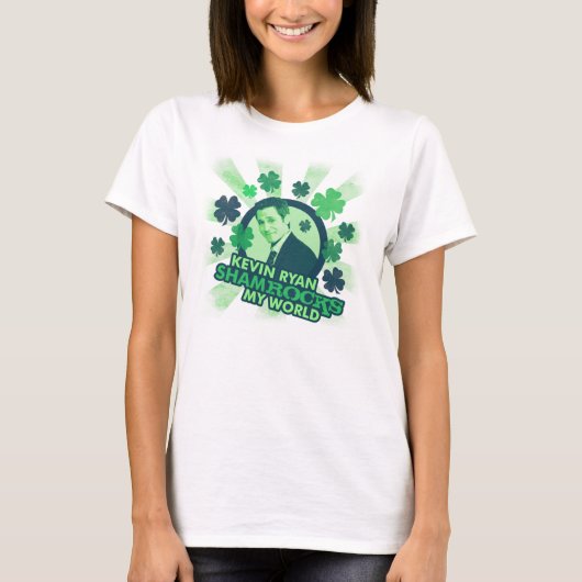 Castle "Shamrocks My World" TシャツのKevin Ryan Tシャツ (正面)