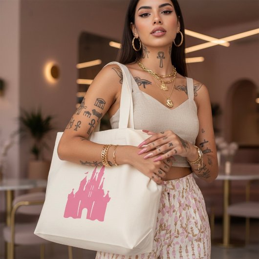 Castle Tote Bag ラージトートバッグ