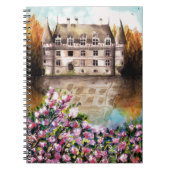Castle watercolor notebook ノートブック (正面)