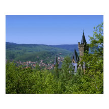 Castle, Wernigerode, Saxony Anhalt,ドイツ