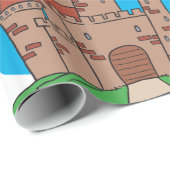 Castle With Flags ラッピングペーパー (ロールコーナー)