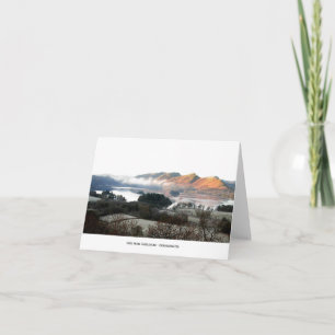 Castleheadからの眺め – Lake District, Derwentwater カード