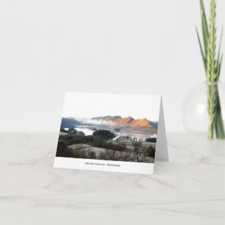 Castleheadからの眺め – Lake District, Derwentwater カード