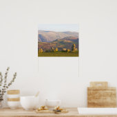 Castlerigg Stone Circle, Lake District, Cumbria, 2 ポスター (キッチン)