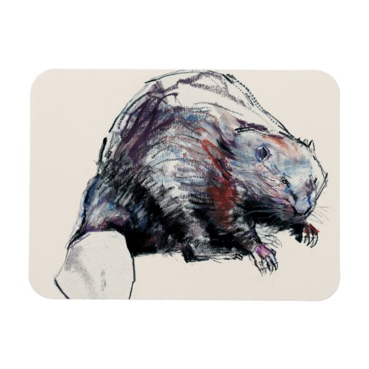 Castorファイバ2001 マグネット (横)