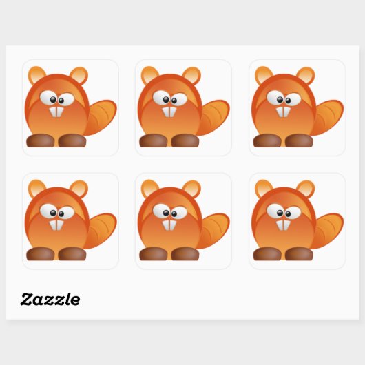 Castor スクエアシール (シート)