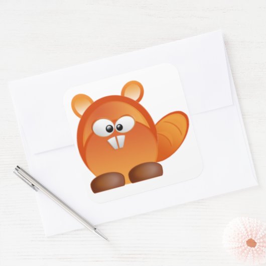 Castor スクエアシール (封筒)